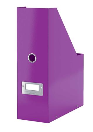 Iratpapucs, PP/karton, 95 mm, LEITZ "Click&Store", lila - Image 4
