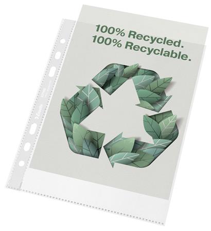 Genotherm, lefűzhető, A5, 70 mikron, narancsos felület, ESSELTE "Recycled" - Image 2