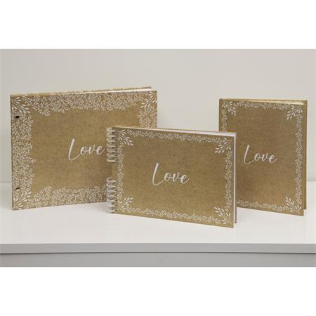 Fotóalbum, spirál, 32x22 cm, 25 lap, EXACOMPTA "KRAFT", mintás - Image 6