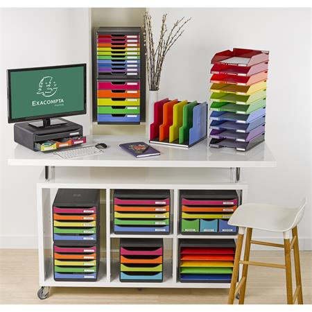 Irattároló, műanyag, 5 fiókos, EXACOMPTA "Big-Box Plus Iderama" - Image 8