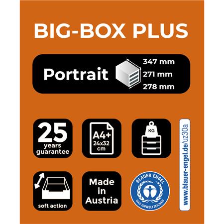 Irattároló, műanyag, 5 fiókos, EXACOMPTA "Big-Box Plus Iderama" - Image 9