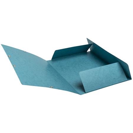 Gumis mappa, prespán, A4, EXACOMPTA "Skandi", óceánkék - Image 2