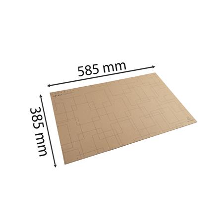 Könyökalátét, karton, 575x375 mm EXACOMPTA, "Eterneco®", barna - Image 3