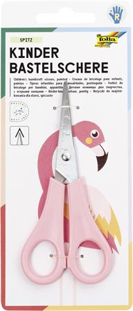 Olló, iskolai, hegyes, 13,5 cm, FOLIA, vegyes színek - Image 5
