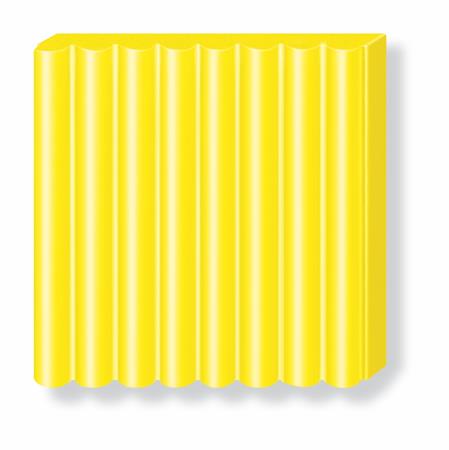 Gyurma, 57 g, égethető, FIMO "Soft", citromsárga - Image 2