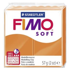 Gyurma, 57 g, égethető, FIMO "Soft", mandarin