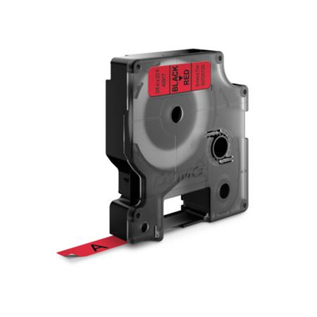 Feliratozógép szalag, 9 mm x 7 m, DYMO "D1", piros-fekete - Image 2