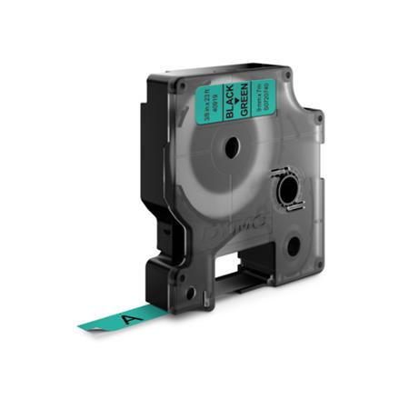 Feliratozógép szalag, 9 mm x 7 m, DYMO "D1", zöld-fekete - Image 2