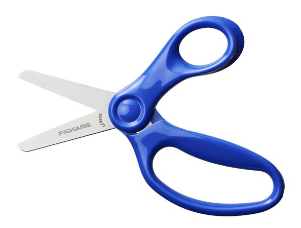 Olló, iskolai, 13 cm, FISKARS, kék - Image 2