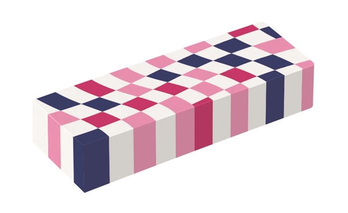 Radír, kockamintás, MAPED „Checkerboards”, vegyes minták, 2 db - Image 5