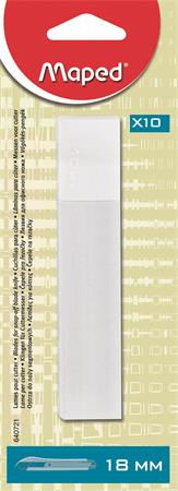 Pótkés 18 mm-es univerzális késhez, MAPED, 10 db/bliszter - Image 2