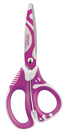 Olló, iskolai, 13 cm, MAPED "Zenoa Fit", vegyes színek - Image 4