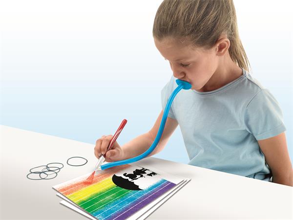 Fújós filctoll készlet, pop, MAPED CREATIV "Blow pen Art" - Image 5