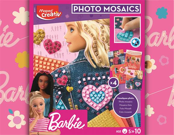 Mozaikos képkészítő készlet, MAPED CREATIV "Barbie" - Image 4