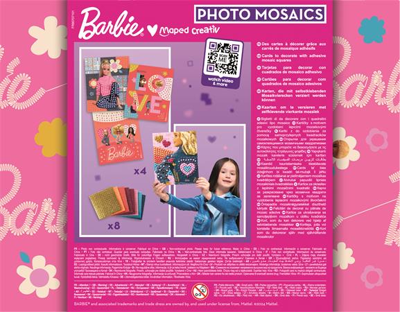 Mozaikos képkészítő készlet, MAPED CREATIV "Barbie" - Image 5