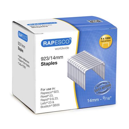 Tűzőkapocs, 23/14, horganyzott, RAPESCO