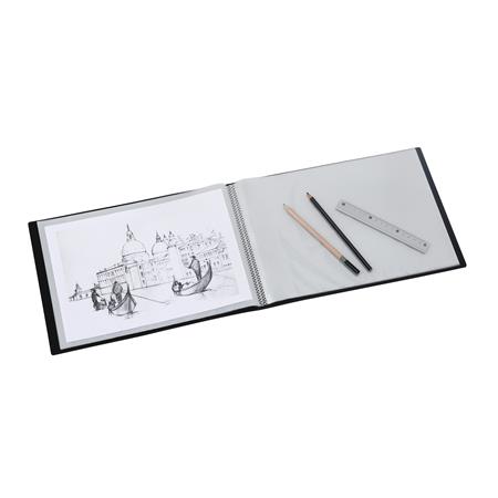 Bemutatómappa, PP, 30 zsebes, A4, fekvő, PP, VIQUEL "Creative Gallery" - Image 4