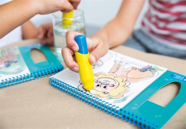 Színezőfüzet, vízbázisú, APLI Kids "Aqua Fun", dzsungel - Image 3