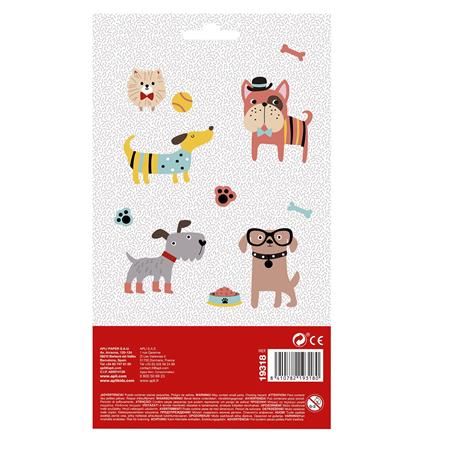 Matrica, APLI Kids "Stickers", kutyák - Image 2