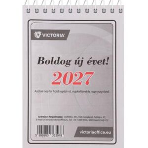 Naptár, asztali, 21TA, VICTORIA OFFICE (2027 évi)