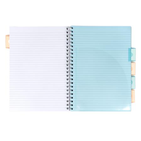 Spirálfüzet, A4, vonalas, 100 lap, PUKKA PAD "Pastel project book", vegyes szín - Image 8