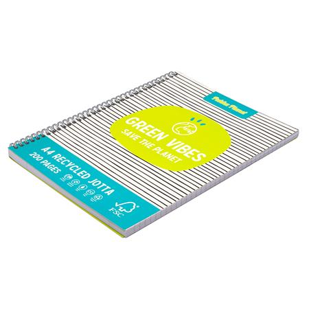 Spirálfüzet, A4+, vonalas, 100 lap, PUKKA PAD "Planet Jotta", vegyes szín - Image 4