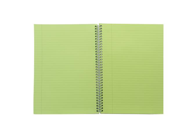 Spirálfüzet, A5, vonalas, 100 lap, PUKKA PAD "Irlen Jotta Green" - Image 2