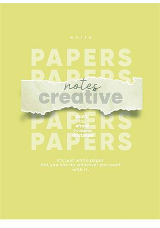 Füzet, tűzött, A4, kockás, 80 lap, SHKOLYARYK "Notes Creative", vegyes