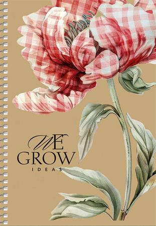 Spirálfüzet, A5, sima, 96 lap, SHKOLYARYK "We Grow", vegyes - Image 3