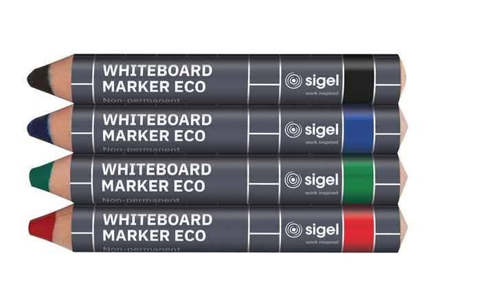 Táblamarker készlet, 1-5 mm, kúpos, SIGEL, 4 különböző szín - Image 3
