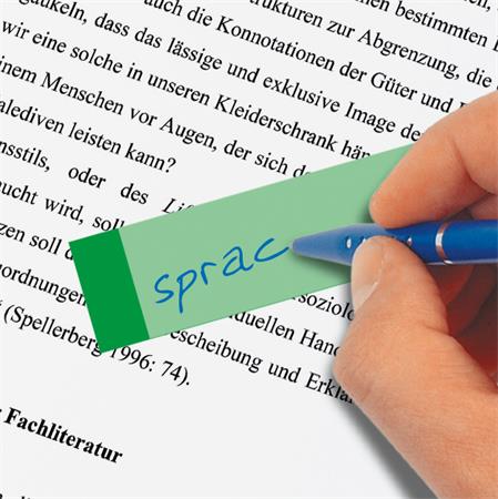 Jelölőcímke, papír, 10x50 lap, 15x50 mm, SIGEL "Multicolor", vegyes szín - Image 3