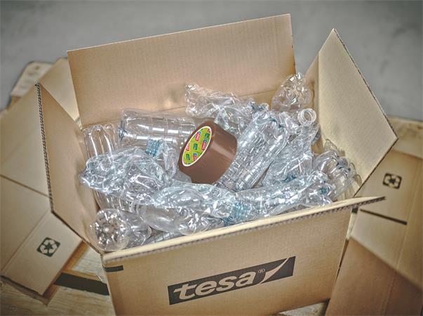 Csomagolószalag, 50 mm x 66 m, TESA "Eco & Ultra Strong", barna - Image 5