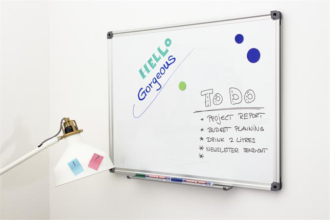 Tábla- és flipchart marker, 1-3 mm, kúpos, EDDING "250", fekete - Image 5