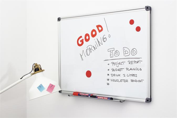 Tábla- és flipchart marker, 1,5-3 mm, kúpos, EDDING "360", fekete - Image 4