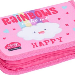 Tolltartó, klapnis, cipzáras, LIZZYSULI, "Lollipop Rainbow"