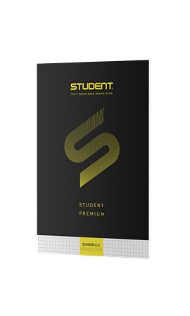 Füzet, tűzött, A4, kockás, 32 lap, ICO "Student Premium", "87-32", fekete - Image 2
