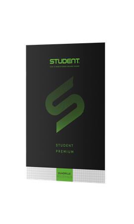 Füzet, tűzött, A4, kockás, 32 lap, ICO "Student Premium", "87-32", fekete - Image 5