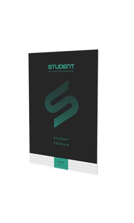 Füzet, tűzött, A4, vonalas, 32 lap, ICO "Student Premium", "81-32", fekete - Image 2