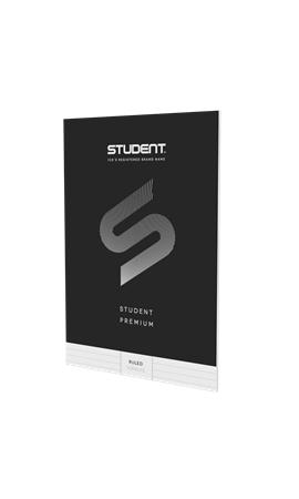 Füzet, tűzött, A4, vonalas, 32 lap, ICO "Student Premium", "81-32", fekete - Image 4