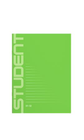 Füzet, tűzött, A4, vonalas, 32 lap, ICO "Student", "81-32" - Image 2