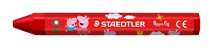 Zsírkréta, hatszögletű, jumbo, STAEDTLER „Noris® junior 224”, Peppa malac, 6 szín - Image 5