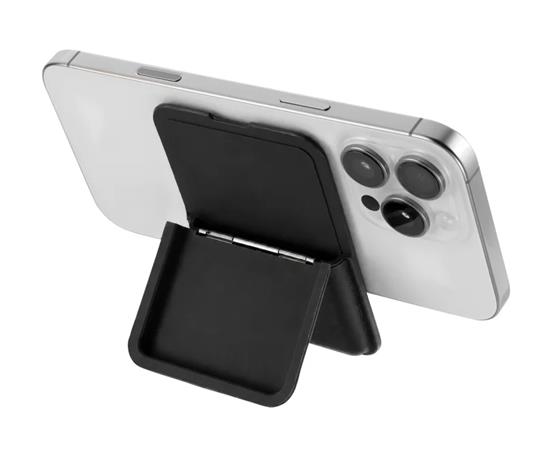 Multifunkcionális kártyatartó, 4 db-os, telefontartó, TROIKA "MagSafe", fekete - Image 6